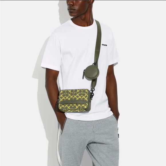 CA074 - Coach Charter Crossbody with Hybrid Pouch in Signature Leather - Picture 15 of 15